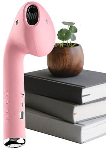 Altoparlanti giganti a forma di auricolare, ricaricabili tramite USB, altoparlanti da viaggio wireless, per cortile, garage, escursionismo, ciclismo, campeggio, spiaggia, camera da letto, auto, doccia