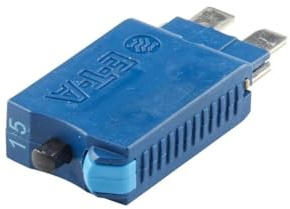 HELLA 8JS 174 326-031 Sicherungsautomat - 15A - 28V - blau