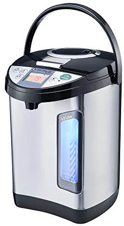 Perma Therm Instant Hot Water Dispenser: Fast Rapid Boil - 3.5 Litre Capacity 12 Cup Electric Instant Kettle Urn. Perfect for Home or Office