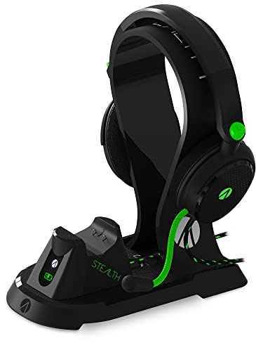 STEALTH SX-C160X XBOX Series S/X Gaming Station - Gaming Headset, Headset Stand, Storage Base, Charging Dock, High-Capacity Battery & USB-C Play & Charge Cable
