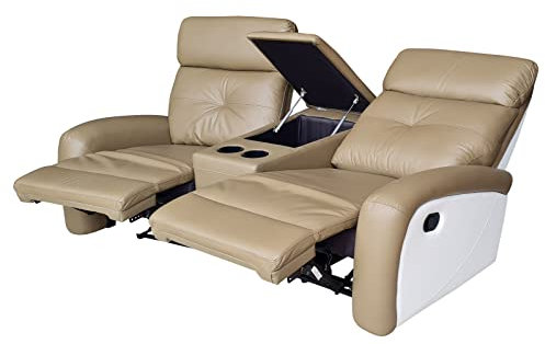 Mapo Möbel Ledersofa Kinosofa Relaxcouch 5130-Cup-2-1106-W