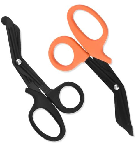 Forbici mediche Forbici per bendaggi in acciaio inossidabile EMT Forbici da trauma per kit di pronto soccorso da viaggio all'aperto