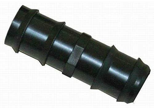 W4 28.5mm Straight Hose Connector (One Size) (Black)