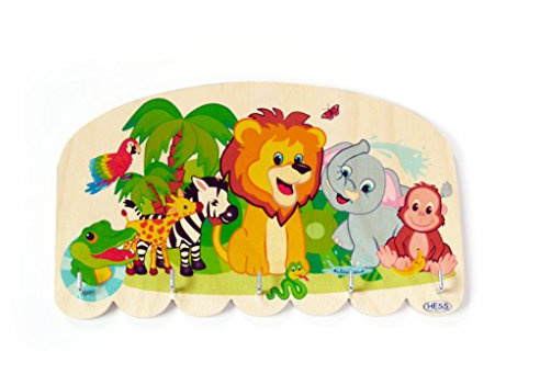 Rudolphs Schatzkiste Zimmerdekoration Schlüsselbrett Dschungel BxLxH 245x25x145mm NEU Schlüssel Brett Schlüsselbund Wohnungsschlüssel Schlüsselring Kinderzimmer Garderobenständer Einrichtung