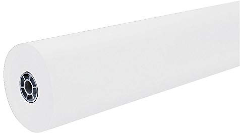 Pacon ArtKraft Duo-Finish Paper Roll, 36 x 1,000' (White, 1 Roll)