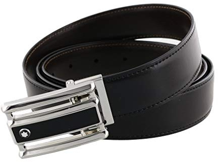 Montblanc Individuell anpassbarer Business-Wendegürtel in Schwarz/Braun