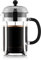 Bodum Chambor Caffettiera da 12 tazze, colore: Nero