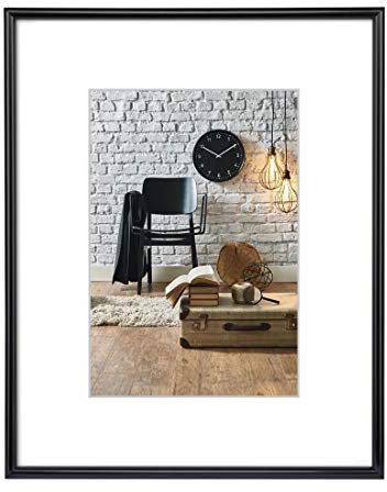 Hama | Marco para fotos Sevilla (tamaño 30x40, de plástico) Color Negro