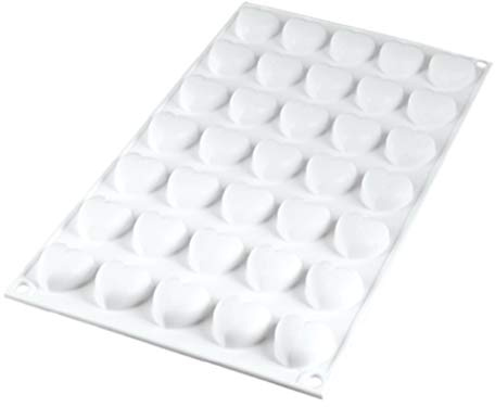 Silikomart Micro Love 5 Silicone Mold – Small Heart-Shaped Cavities