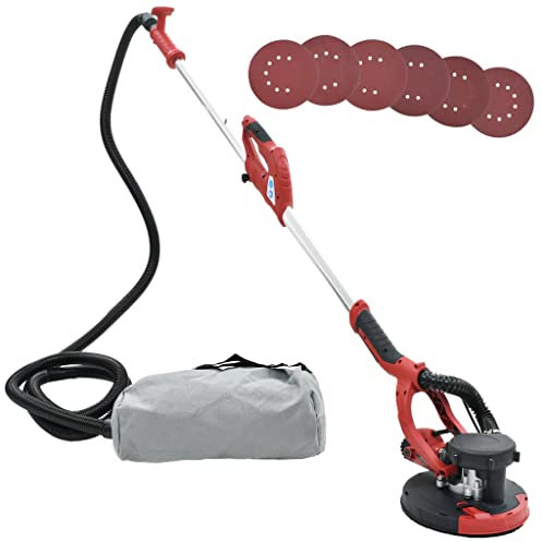 vidaXL Trockenbauschleifer Vakuumfunktion 750W Langhalsschleifer Wandschleifer