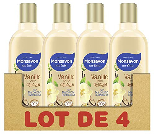 Monsavon Duschgel Vanille, 300 ml, 4 Stück
