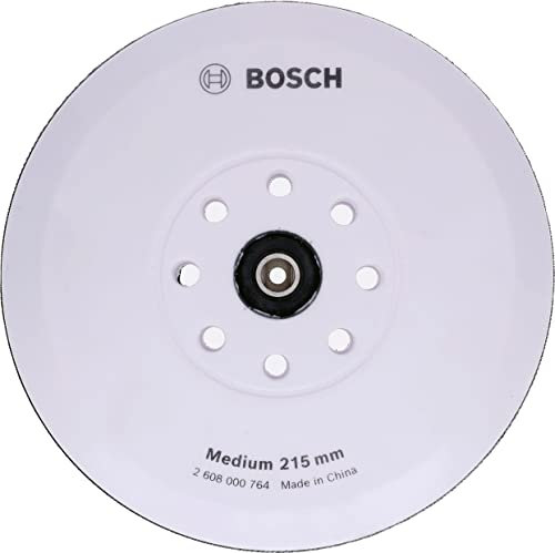 Bosch 1 Piatto di Supporto Medio Ø 215 mm Professional GTR 550, Accessori levigatrice per cartongesso