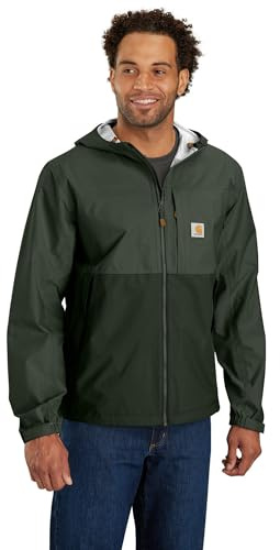 Carhartt Men's Monterey Jacket, Forestry Green/Dark Forestry Green, Medium