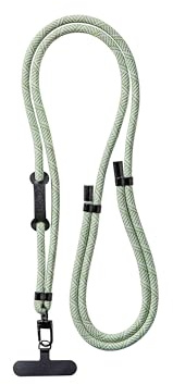 Soundcore Phone lanyard for Neck or Shoulder, Adjustable Cell phone Strap Compatible with Car Keys and Keychains, Lanyard for Select 4 Go Speaker (Green)