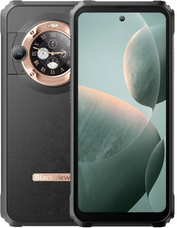 Blackview BL9000 | 6,78 120Hz | 24GB RAM + 512GB | Prächtiges Gold | Rugged Smartphone 5G | Android 13 | 50MP + 13MP + 50MP | 8800mAh Akku | NFC | Dual SIM | IP68/IP69K | 2 Jahre Garantie