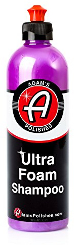 Adam's Polishes Ultra Foam Shampoo 16oz - Our Most Sudsy Car Shampoo Formula Ever - pH Neutral Formula for Safe, Spot Free Cleaning - Ultra Slick Formula, Wont Scratch or Leave Water Spots