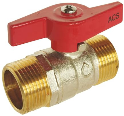 SOMATHERM PER VOI - Valvola doppia sfera maschile 15/21 - Butterfly Joystick - livello Passaggio - tenuta migliorata con O-ring 2