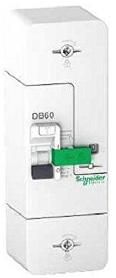 Schneider R9E10245 - Disjoncteur Branchement 1P+N 15/30/45A 500mA - Resi9 DB60