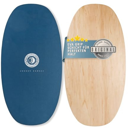 JUCKER Hawaii Skimboard KEIKI Blue - Skimboard avec revêtement en EVA 90x45cm