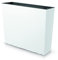 Prosperplast Macetero Jardinera con Maceta para Plantas Macetero con Tiesto para Plantas Urbi Case Torre DUC800T (Blanco)