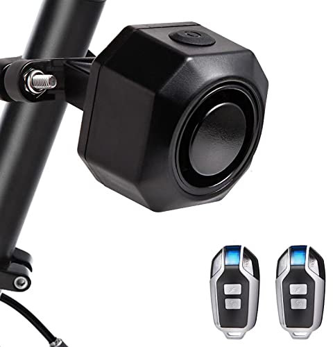 Fahrrad Alarme Elektrofahrzeug Alarm Wireless Vibration Alarm System mit Bewegungssensor Wasserdichter wiederaufladbarer Diebstahl Alarm für Ebikes Fahrrad Roller Auto