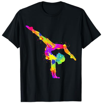 Turnerin Turnen Gymnastik Damen Mädchen Kinder T-Shirt