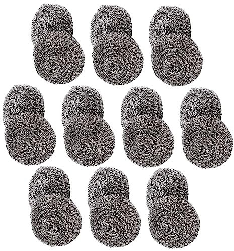 Healeved 20stücke Drahtkugel Für Topfreinigung Metallschwamm Zum Pfannenwaschen Küchenreinigungsbürste Aus Topfschrubber Für Spülschüsseln Pfannenschrubber Für Herd Und Theke