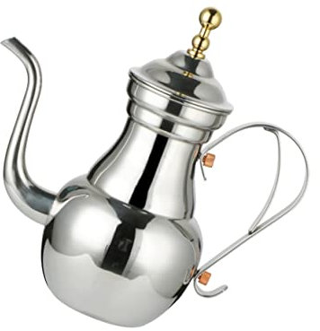 GOOHOCHY Handbrüh-kaffeekanne Mit Langem Ausguss Edelstahlmaterial Robust Und Bruchfest Umweltfreundliche Materialien