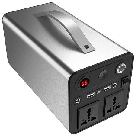 FXNFXLA Centrale Électrique Portable, Prise De Courant AC 300 W, Générateur De Batterie Au Lithium 84 000 Mah, Générateur Solaire, Alimentation De Secours d'urgence pour Les Voyages en Plein Air Et