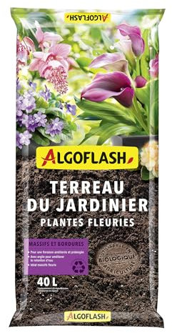 Algoflash Terreau du Jardinier Toutes Plantes 40 L