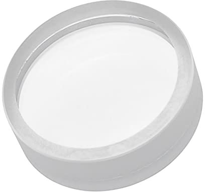 Mikroskop Barlow-Linse 0,5X/2X Hilfsobjektiv for Stereomikroskop Optisches Glas Material 37,86 mm Durchmesser 11,3 mm Dicke(0.5X)
