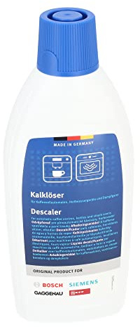 sparefixd Descalcificador líquido de 500 ml para cafetera Tassimo