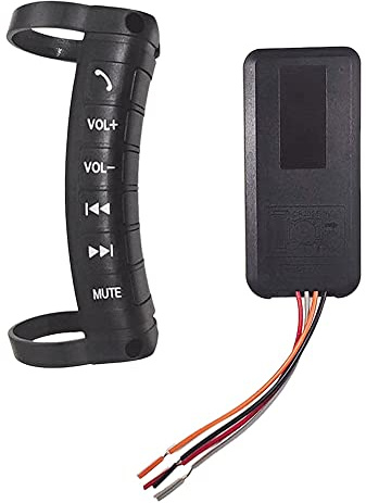 Quystetes Universale Auto Volante Telecomando Pulsante Multi-Funzione Wireless Bluetooth di Controllo per 2DIN Lettore DVD