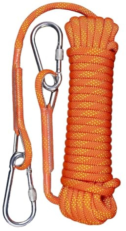 Eieenotee 8 mm Kletterseil, Outdoor-Kletterseil, Kletterseil, Strapazierf?higes Seil f¨¹r Baumpfleger, Baumklettern, Camping, Wandern
