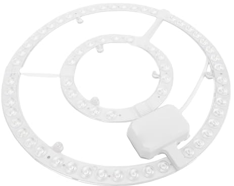 YUEHISY Kit Luce LED Retrofit, Modulo LED Rotondo con Fissaggio Magnetico Migliorato, Pannello Bianco Ad Alta luminosità da 72 W, per Sostituzione