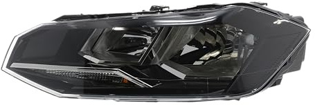 VALEO - 450492 - High Performance Halogen Left Main Headlamp - For VOLKSWAGEN Polo VI 06/2017 > 06/2021 - Front - Left side - Pack of 1