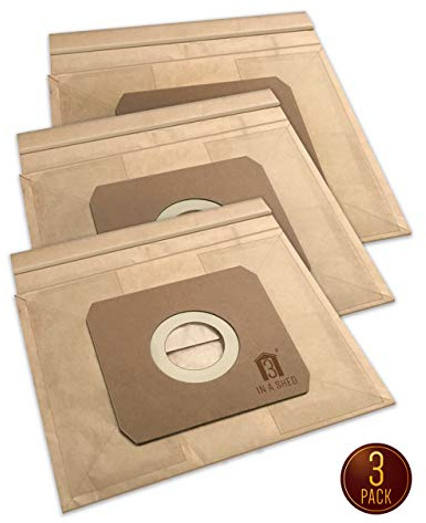 3 In A Shed Argos Value Range VC-06, VC06, VC401, VC402 Vacuum Cleaner Dust Bags 3 Pack