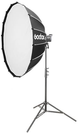 Godox Litemons LA200D LA200 200W LED Video Light Daylight 5600K CRI96 Bowens Mount Silent Dimmable Budget Continuous Lighting Studio Photo Light Video Photography Strobe S120T Softbox Kit