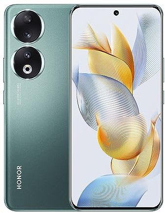 Honor 90 Smartphone 5G 12GB 512GB, 6,7 AMOLED 120Hz, Fotocamera Principale da 200 MP, 5000mAh Batteria, 66W SuperCharge, Android 13, Dual Sim, NFC, Verde
