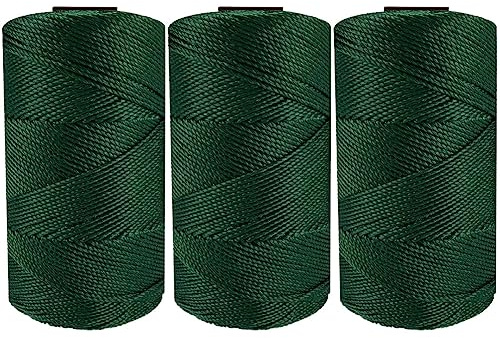 3 Stuck Makramee Garn 1,5 mm Baumwollgarn Makramee Makramee-Schnur Baumwoll Bastelschnur Baumwollgarn Zum Häkeln Macrame Cord für DIY Handwerk Basteln Wandbehang Blumenampel Traumfänger