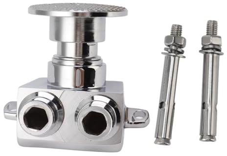 Foot Pedal Water Valve, Foot Operated Faucet Copper Touchless Foot Pedal Water Valve Set, Singe Foot Pedal Water Valve for Basin Water Tap Bathroom