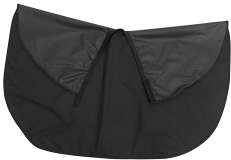 LALAFINA Wasserdichte Haarschneideschürze Für Friseur Schürze Zum Haareschneiden Mit Schulterpolstern Strapazierfähiges Material Unisex-design Geeignet Für Salon Und Heimgebrauch