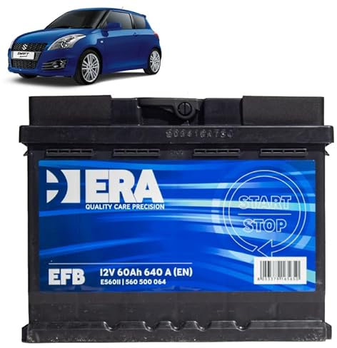 Batteria 60Ah EFB per Suzuki Swift IV 1.3 DDiS gasolio 2010+