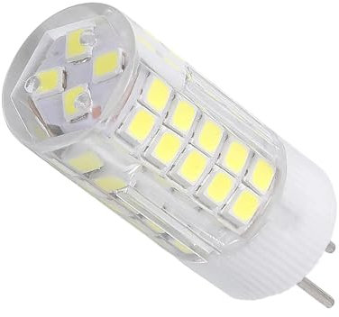 LEDLOCLB G6.35 Dimmable LED Bulb AC220V 110V2,1 Pack,White 220V,10W -102 LEDs