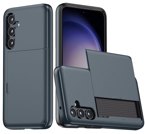 Beajew Coque Portefeuille pour iPhone 12 Mini/iPhone 13 Mini avec Porte-Cartes,Étui de Protection Téléphone Double Couche Antichoc,Fente Cachée Coulissante,Antichoc Housse Portefeuille - Cyan Tibétain