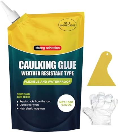 Remplisseur de fissures en béton, scellant pour sceller les fissures horizontales | Scellants pour béton sûrs,Le mastic de réparation de fissure empêche la force industrielle de pénétration de l'eau