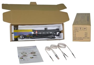 Chauffage à induction Kit de chauffage à Induction magnétique 1000W, 110V 220V, Machine de chauffage par Induction sans flamme, outil de réparation automobile, 8 bobines, 1000W Chauffe rapidement le m