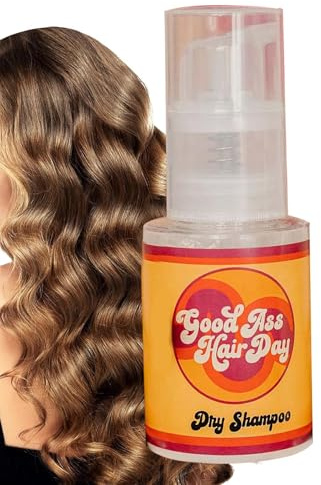 Fuuxtci Good Ass Hair Day Champú Seco, 2.0 Fl Oz De Champú En Polvo Totalmente Natural Sin Aerosol, Champú Seco En Aerosol Para Todo Tipo De Cabello, Champú Seco Multiusos En Polvo Para Mujeres