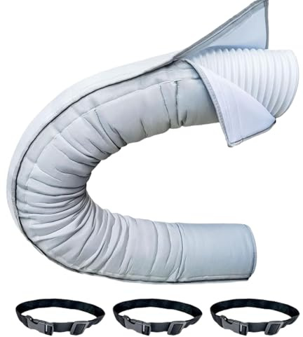 Isolamento Portatile per Climatizzatore - Copertura Isolata per Tubo di Condizionatori Portatili | Accessori Per Elettrodomestici Da Ufficio Garage Casa Esterni