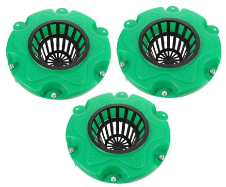 WEKADRIN 6pcs Modular Floating Island Planter for Aquatic Plants Weather Resistant Floating Baskets for Water Quality Improvement and Decorative Greening in Lakes Parks and Water Features